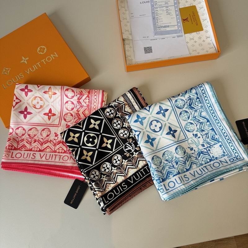 LV silk scarf hm41